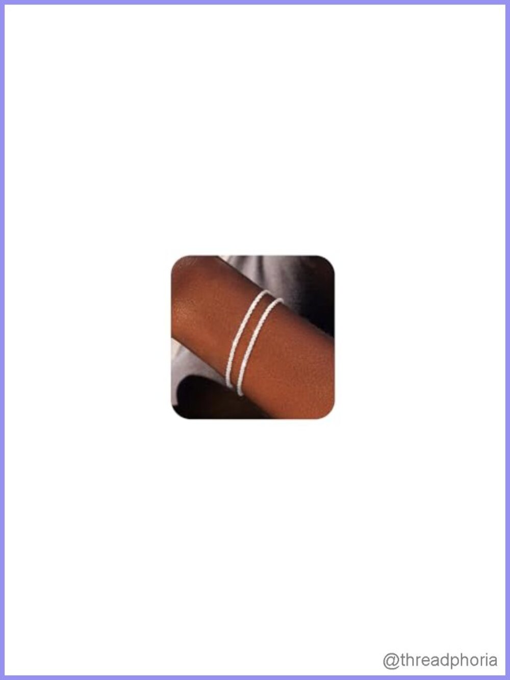 Silver Plated Chain Bracelet Set Women 3 Pack Layered